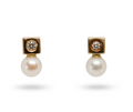 Pendientes Oro 18K Brillante Perla