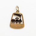 Colgante Oro 18K Tren