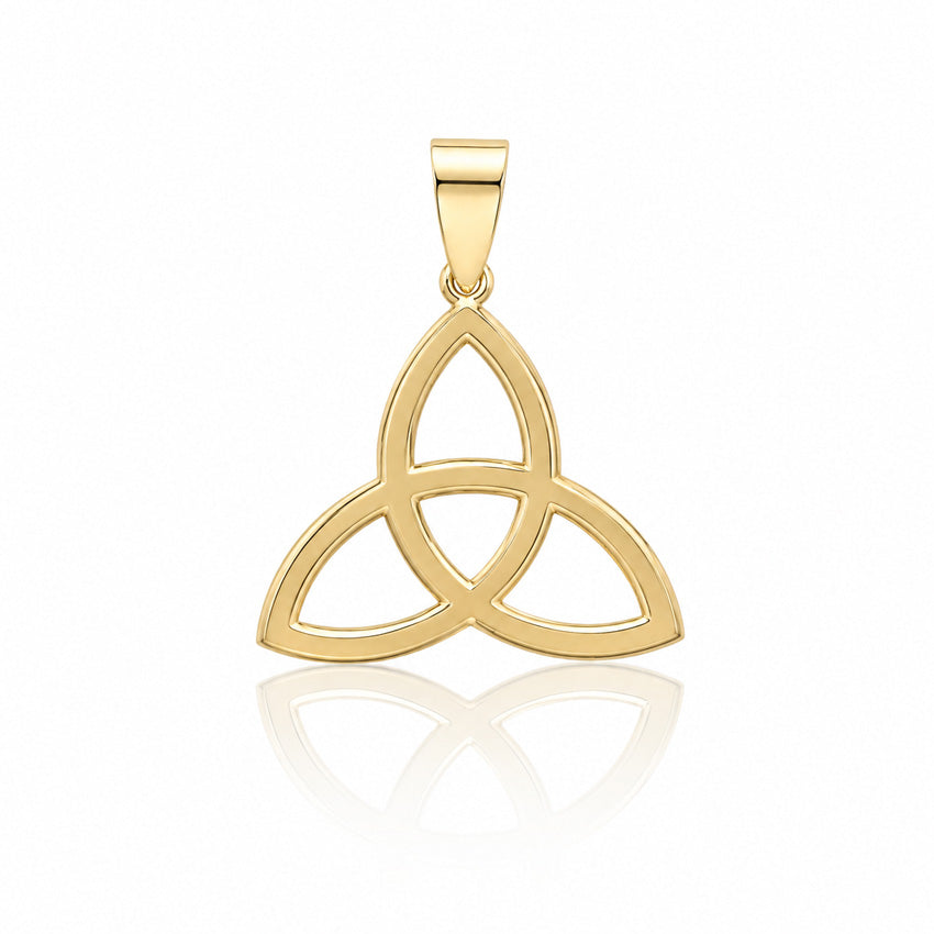 Colgante Oro 18K Triqueta