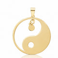 Colgante Oro 18K Yin Yang 20mm