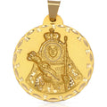 Medalla Oro 18K Virgen de la Candelaria 42mm