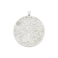 Colgante Árbol de la Vida Nácar Plata 925 18mm