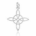 Colgante Nudo de Bruja Plata 925 19mm