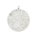 Colgante Árbol de la Vida Nácar Plata 925 25mm