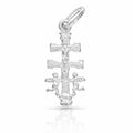 Cruz Caravaca Plata 925 10x23mm