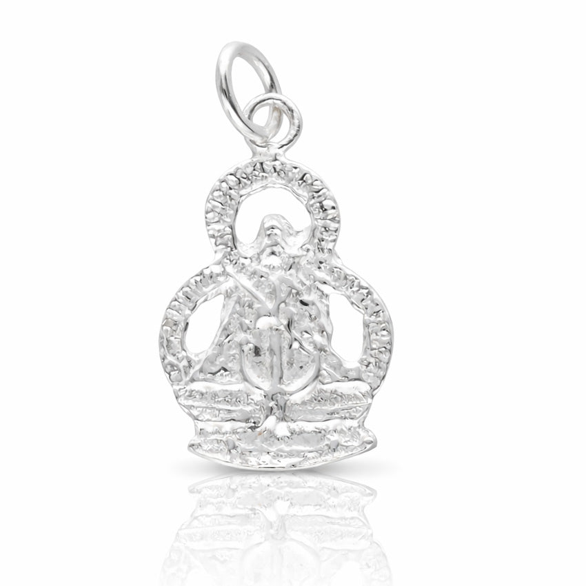 Medalla Virgen de la Cabeza Mediana Plata 925 13x20mm