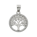 Colgante Árbol de la Vida Circonitas Plata 925 15mm