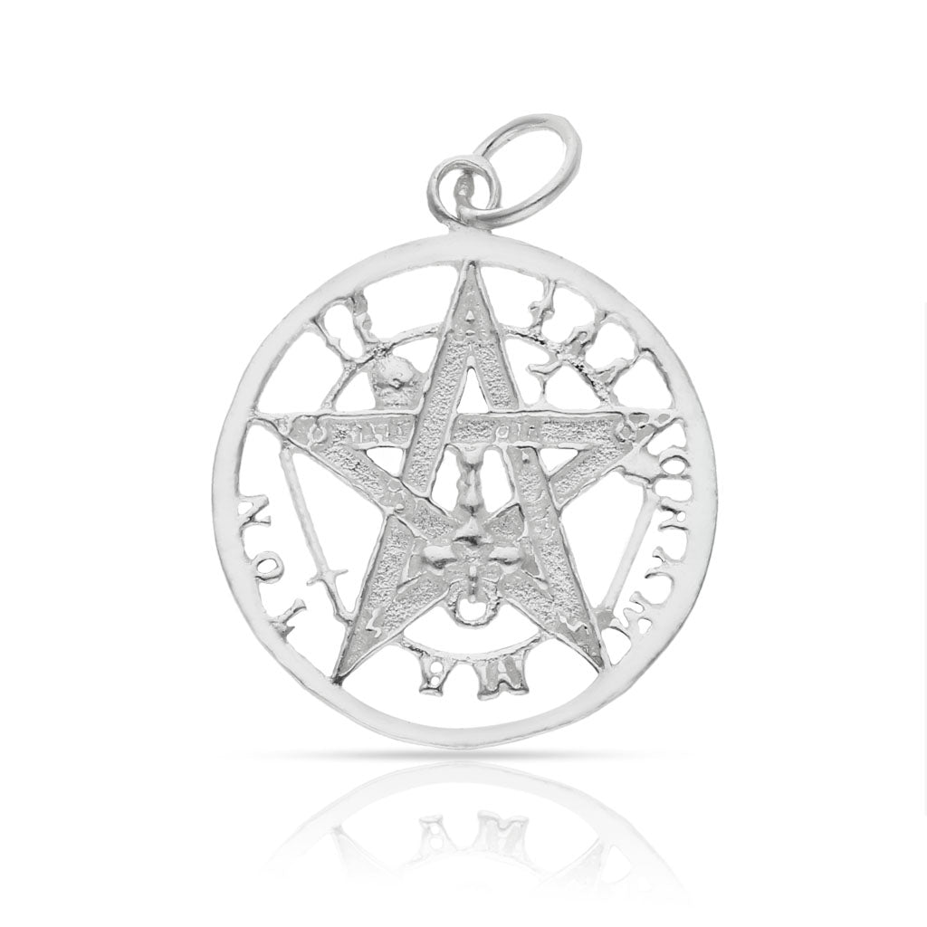 Colgante Plata 925 Tetragramaton 20mm