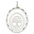 Colgante Árbol de la Vida Plata 925 22x26mm