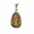 Colgante Oro 18K Virgen