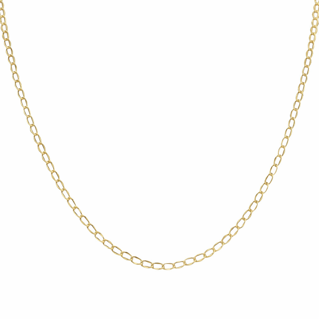 Cadena Oro 18K Hueca Bilbao - 2MM