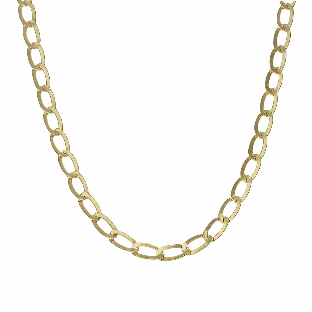 Cadena Oro 18K Hueca Bilbao - 3.50MM