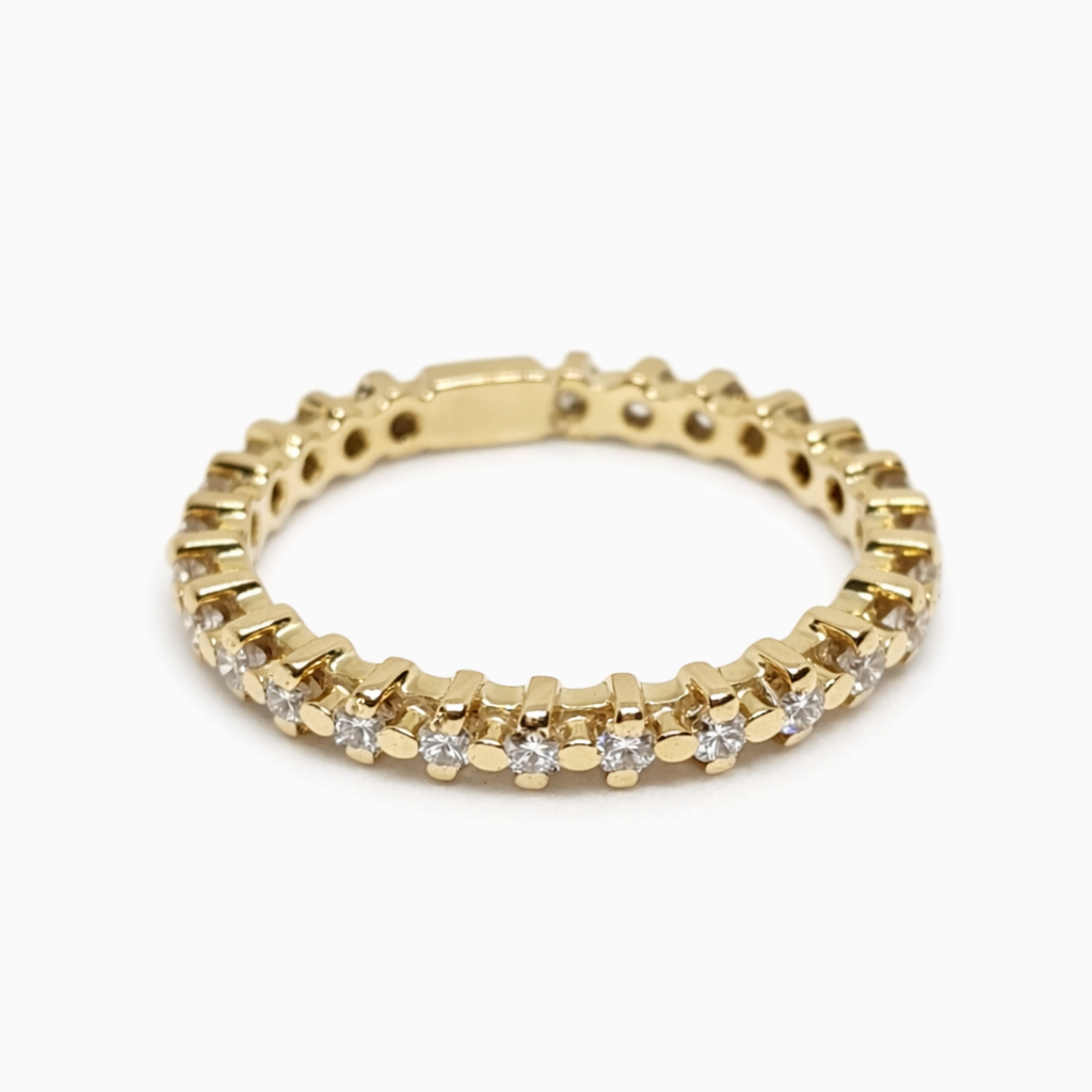 Anillo oro 18k Brillantes