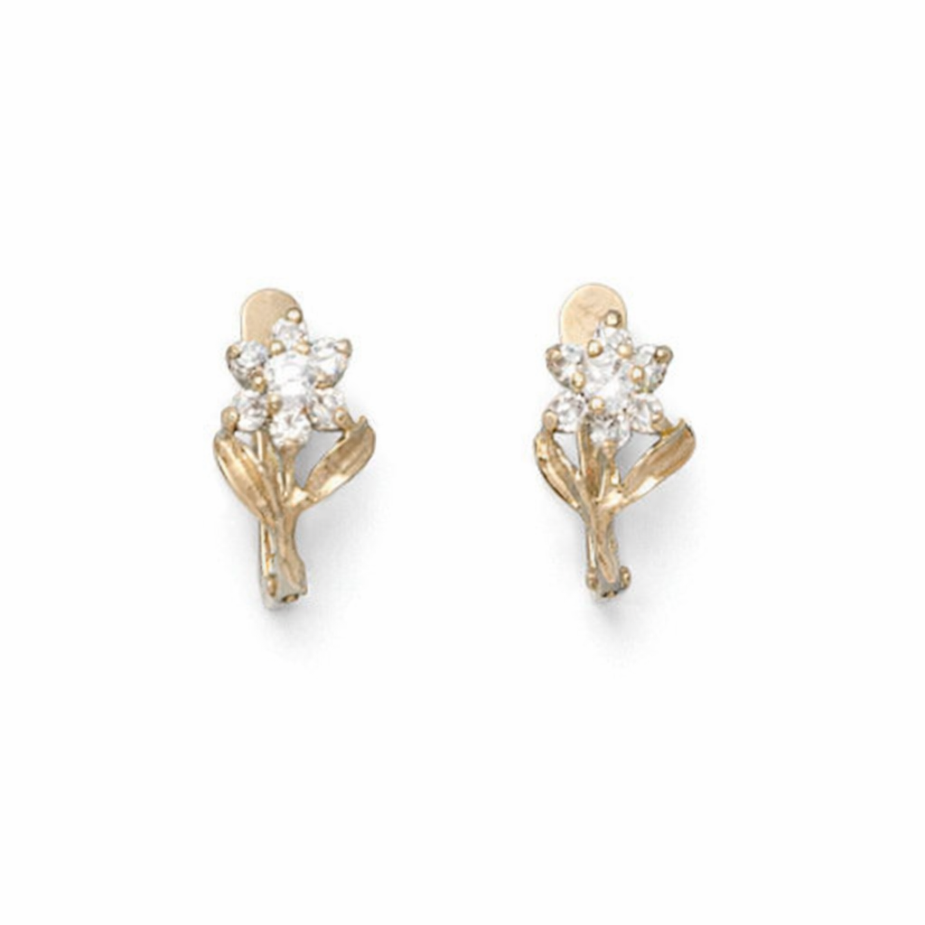 Pendientes Oro 18KL Circonitas