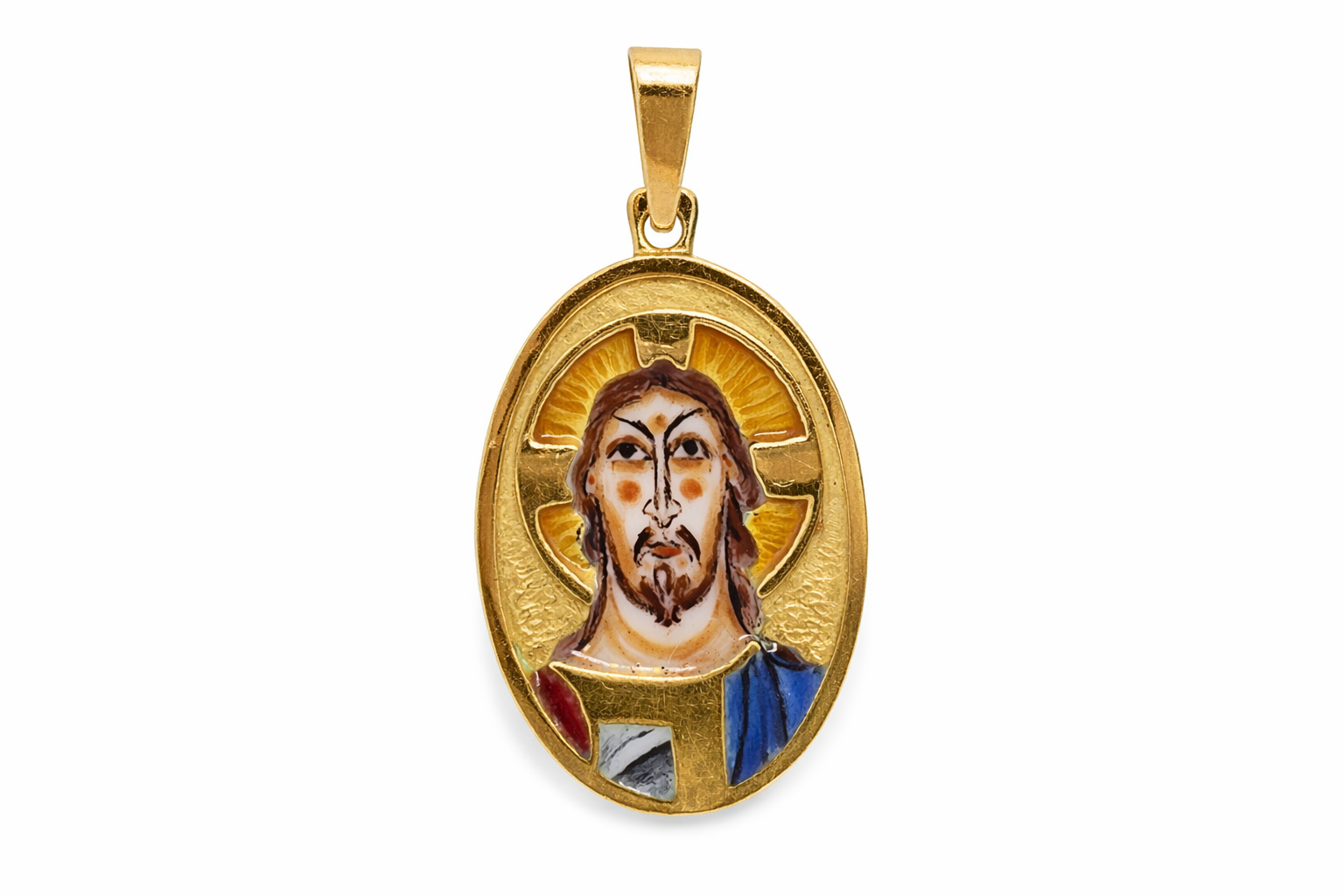 Colgante Oro 18K Jesucristo