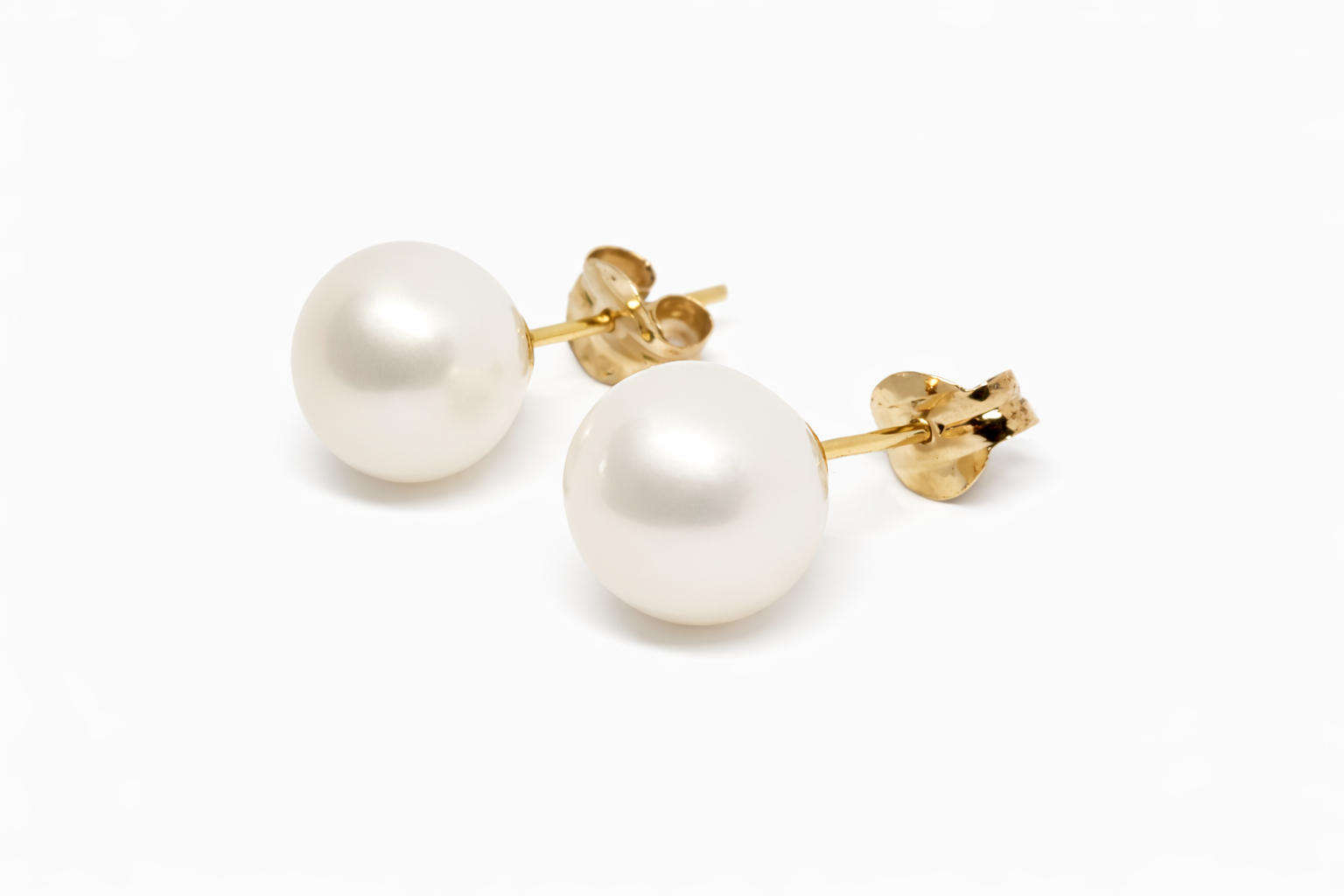 Pendiente Oro 18K Perla China
