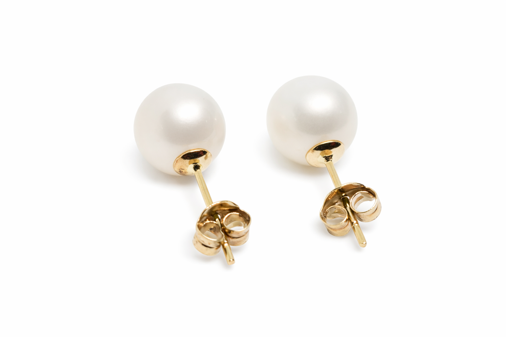 Pendiente Oro 18K Perla China