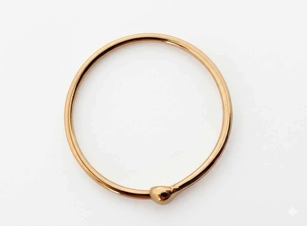 Anillo oro 18K Bolita