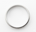 Anillo Oro Blanco 18K Mate