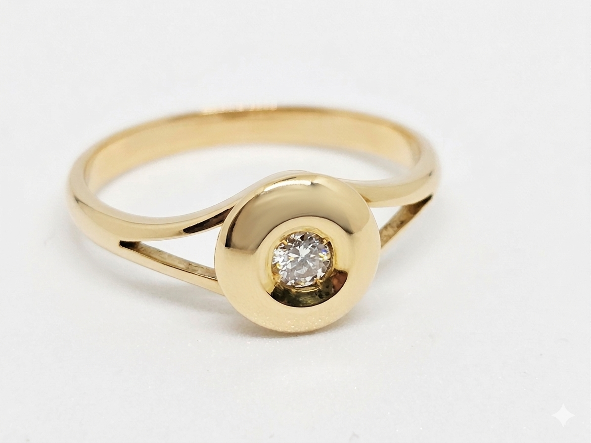 Anillo Oro 18K Brillante