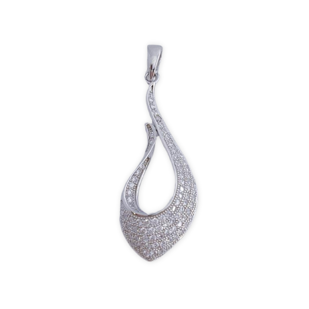 Colgante Plata 925 Circonitas 12x31mm