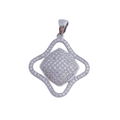 Colgante Plata 925 Circonitas 21x23mm