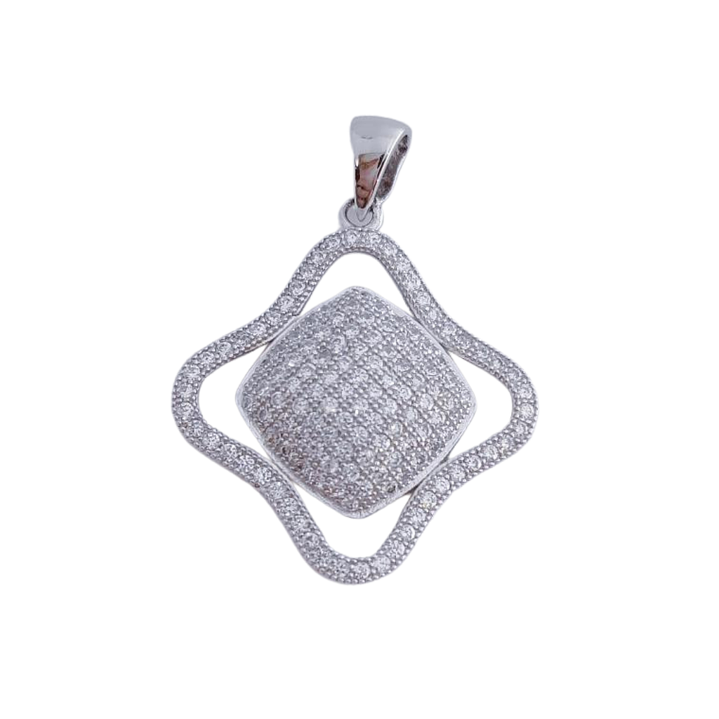 Colgante Plata 925 Circonitas 21x23mm