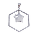 Colgante Plata 925 Estrella Circonitas