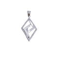 Colgante Plata 925 Rombo Circonitas