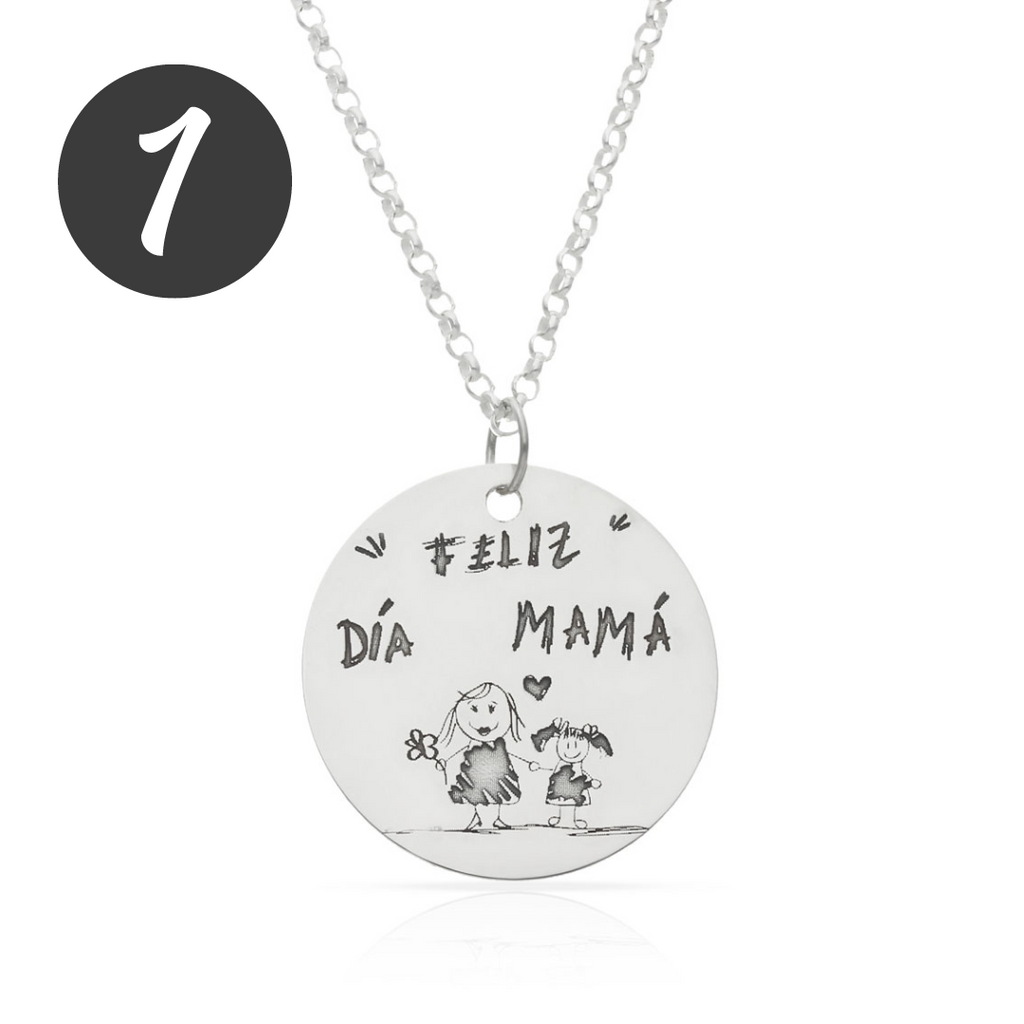 Gargantilla Dibujasueños Plata 925