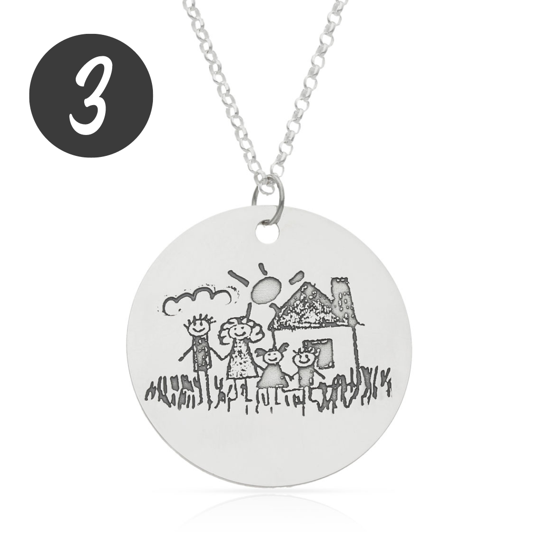 Gargantilla Dibujasueños Plata 925