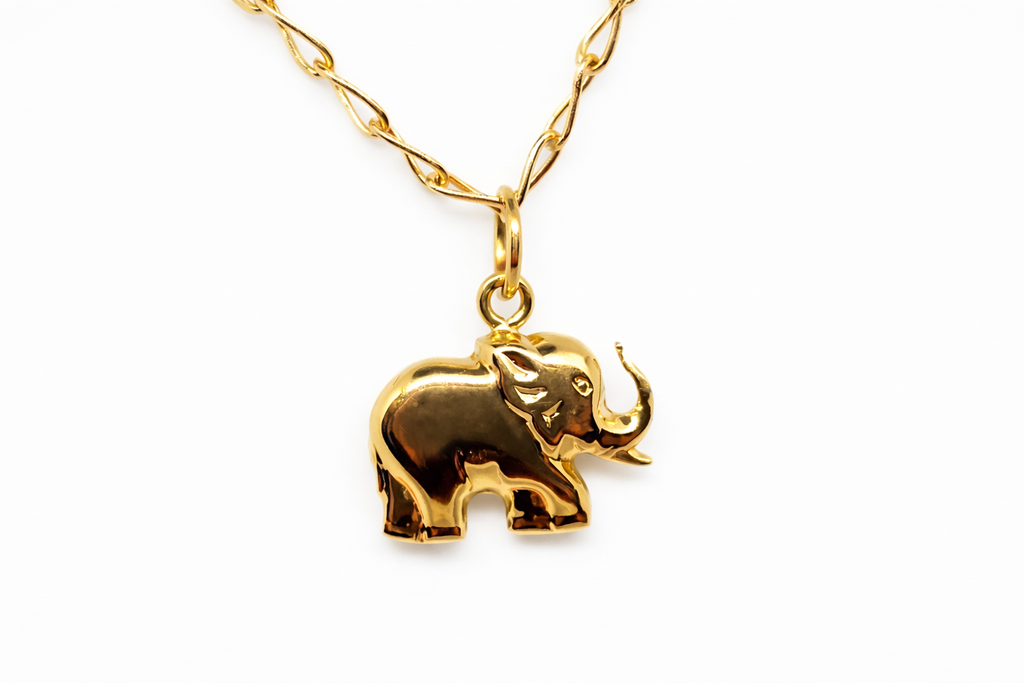 Colgante Oro 18K Elefante