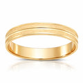 Alianza Oro 18Kl Tallada 4mm