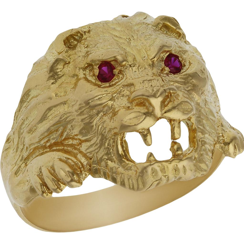 Sello Oro 18KL León