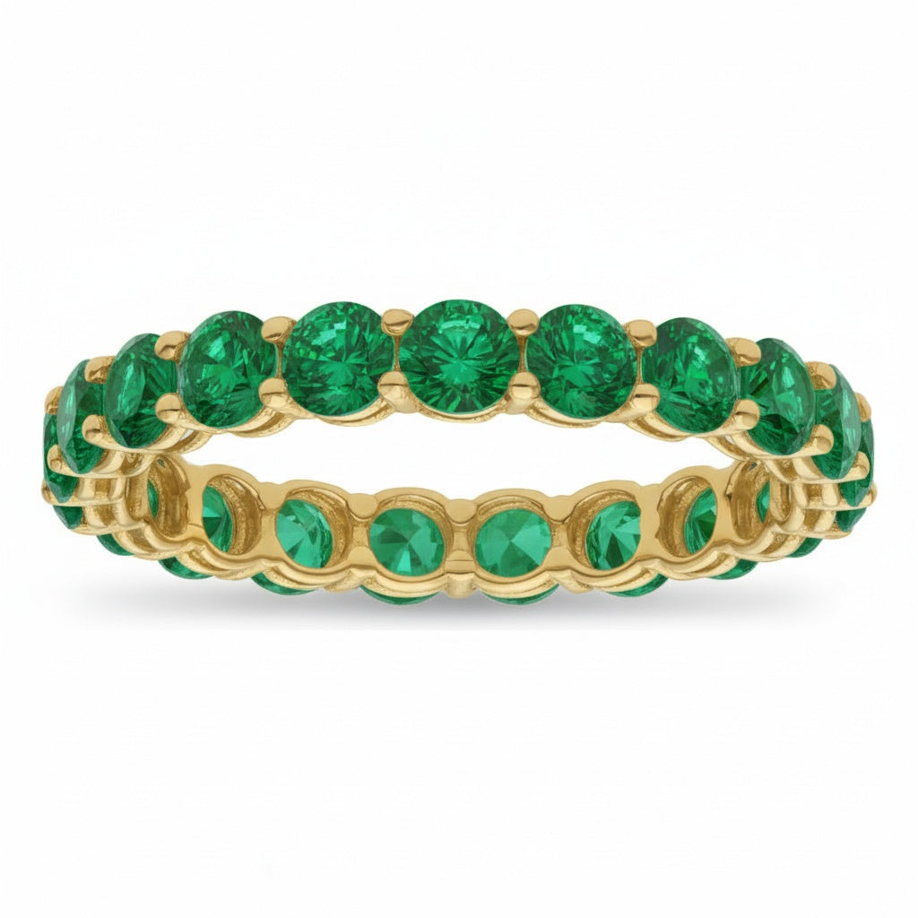 Sortija Oro 18K Infinity Arcoíris