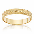Alianza Oro 18Kl Tallada 4mm
