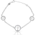 Pulsera Plata 925mm Árbol de la Vida + Circonitas