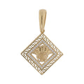 Colgante Oro 18KL Greca