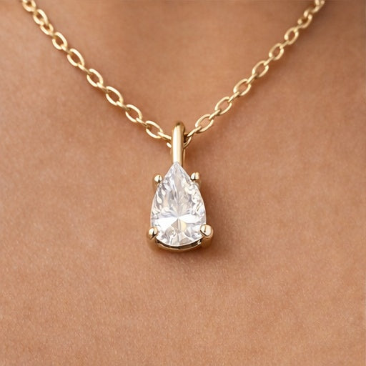 Gargantilla Oro 18K Lágrima