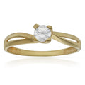 Sortija Oro 18K Circonita