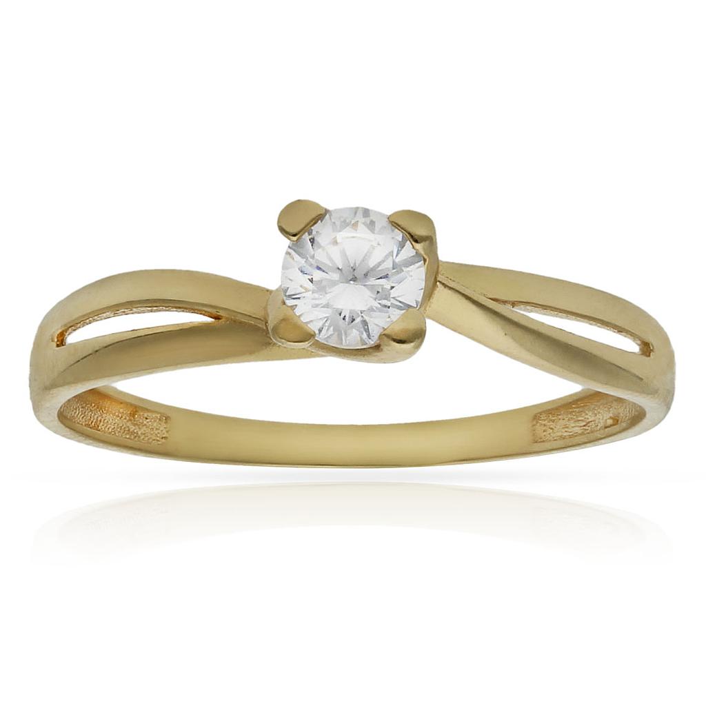 Sortija Oro 18K Circonita