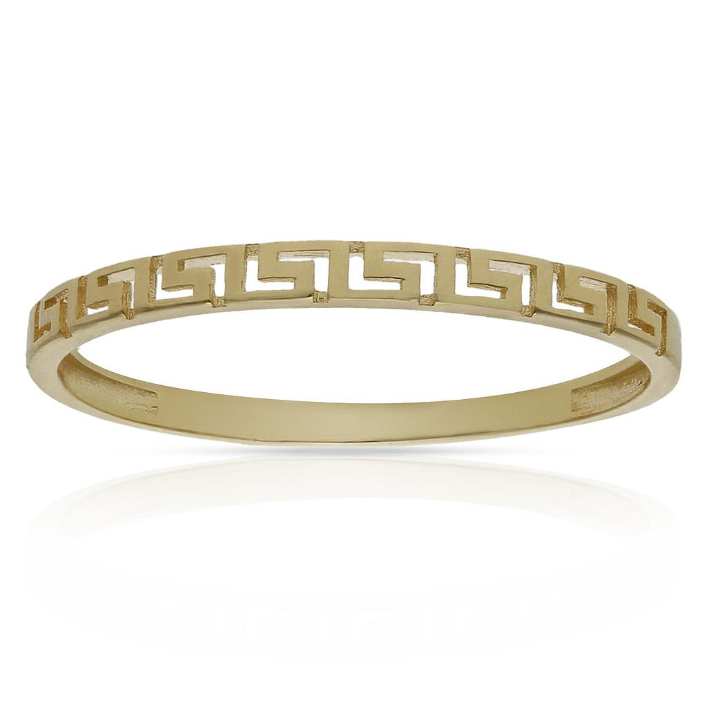 Sortija Oro 18K Greca