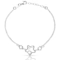 Pulsera Plata 925mm Estrellas