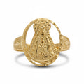 Sello Oro 18KL Virgen del Rocío