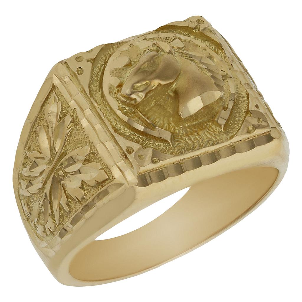 Sello Oro 18KL Caballo