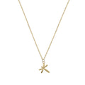 Gargantilla Oro 18K Libélula