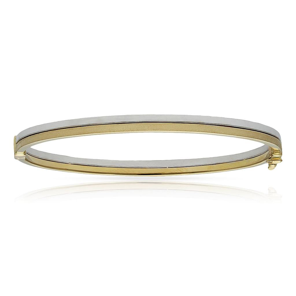 Brazalete Oro 18K Bicolor