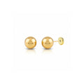 Pendientes Oro 18K Bola 4mm
