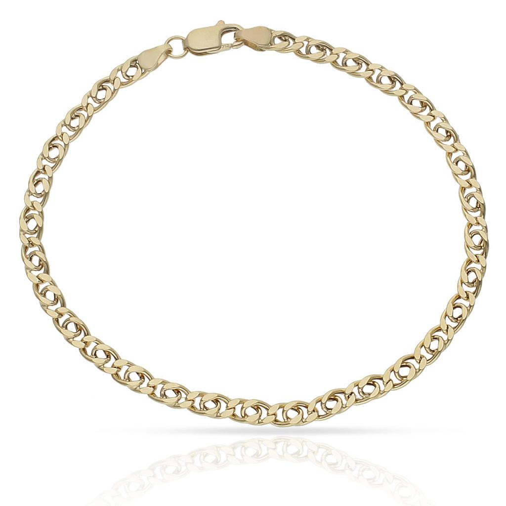 Pulsera Oro 18K Caballero
