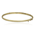 Pulsera Caña Tallada Oro 18K 3mm